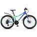 Велосипед Stels Navigator 450 MD 24 V030 (2020) 13 синий/неоновый зеленый (требует финальной сборки)
