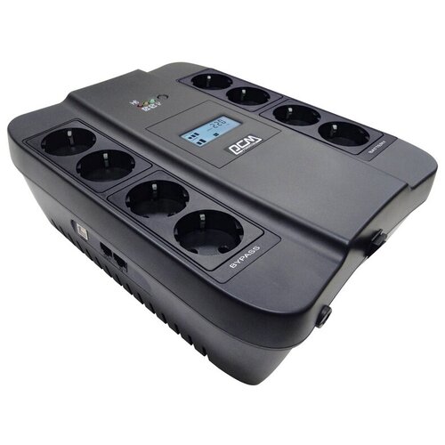 Интерактивный ИБП Powercom Spider SPD-1100U LCD черный 605 Вт интерактивный ибп powercom spider spd 1100u lcd черный 605 вт