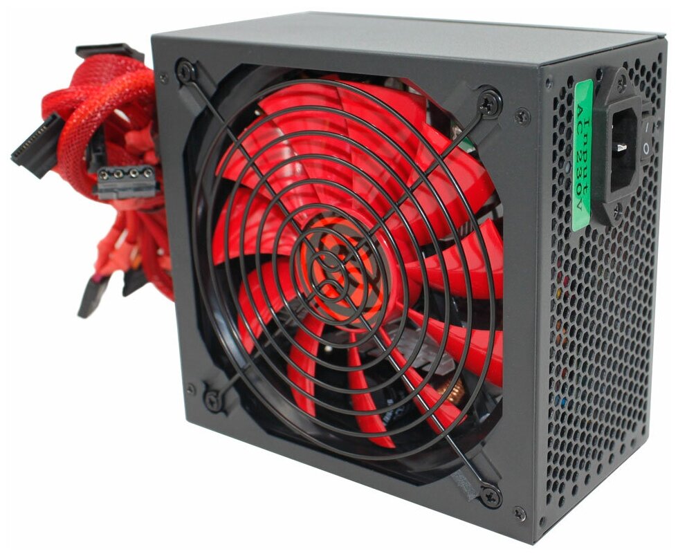 Блок питания Ginzzu PC700 80+ 700W черный