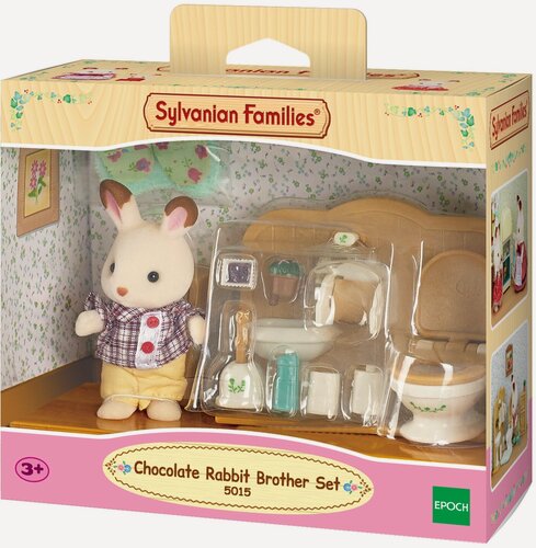 Изображение товара Набор Sylvanian Families "Братик и туалетная комната"