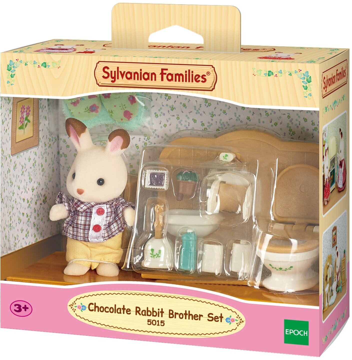 Набор Sylvanian Families "Братик и туалетная комната"