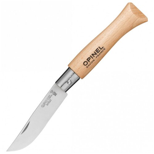 Нож складной OPINEL №5 Beech (001072) коричневый