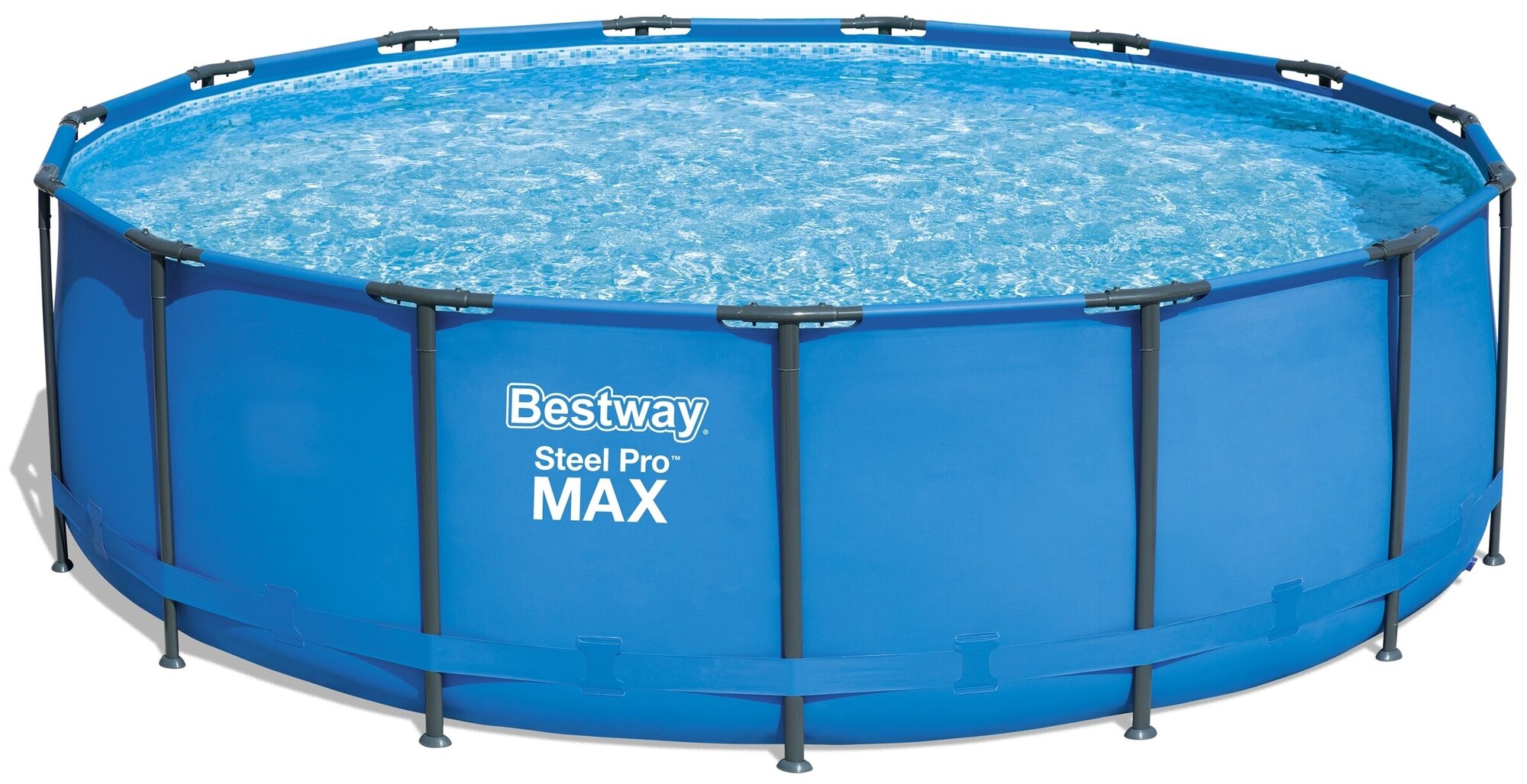 Каркасный бассейн Bestway Steel Pro Max 56438, 457х122 см (комплект)