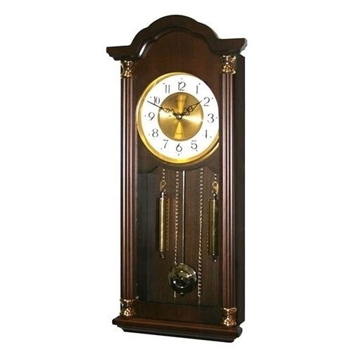 фото Часы настенные кварцевые sinix 2081 cma темное дерево