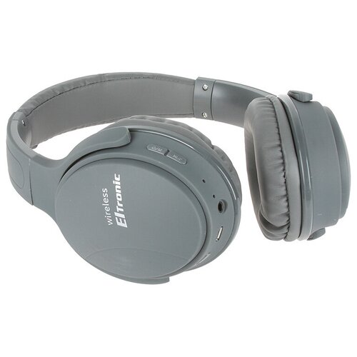 фото Наушники eltronic bluetooth/fm/micro sd/aux grey 4466