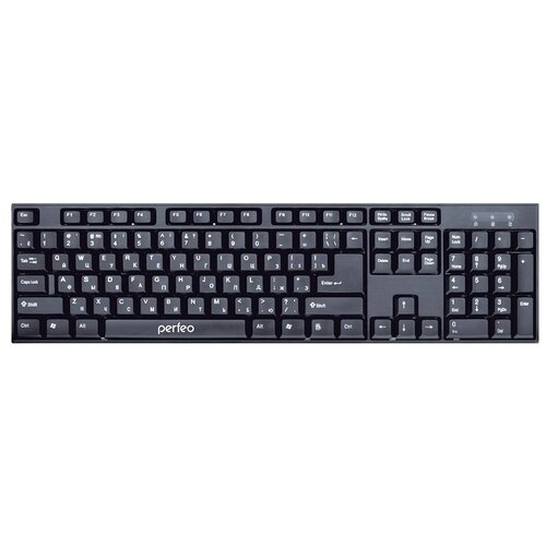 Беспроводная клавиатура Perfeo PF-3208WL Black USB черный 65000₽