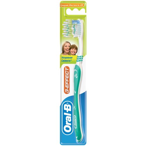 Oral-B Зубная щётка Oral-B Pro-Expert 3-Effect Натуральная свежесть, средней жёсткости