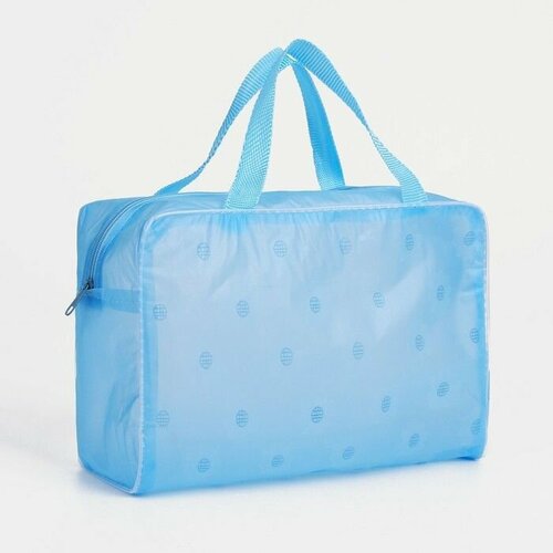 фото Косметичка голубой made in china