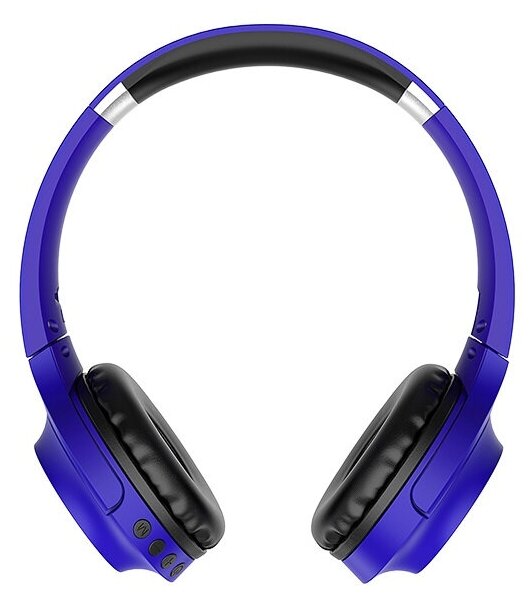 Наушники Borofone BO6 Poise Rhyme Wireless Headphones - Blue - фото №1