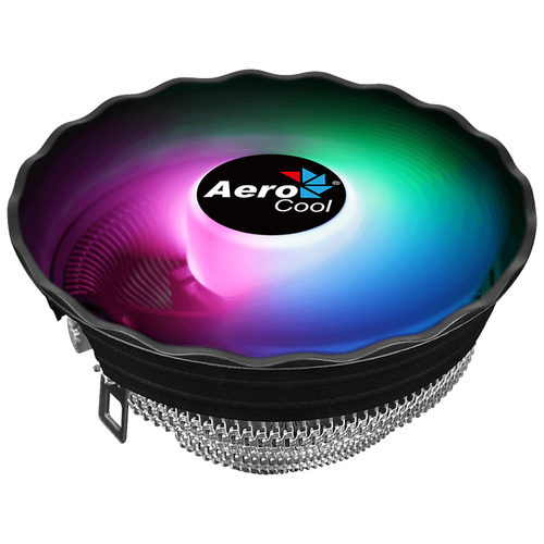 Кулер для процессора AeroCool Air Frost Plus, серебристый/черный/RGB actc af20417 04 кулер для процессора aerocool air frost 4 actc af20417 04