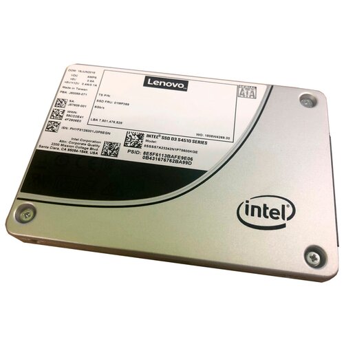 фото Ssd диск lenovo 480gb 4xb7a10248
