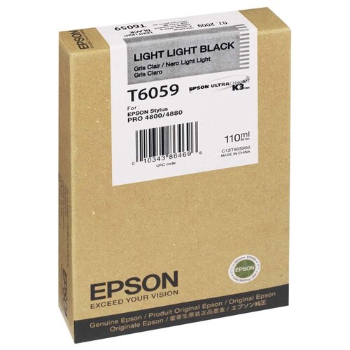 Epson C13T605900, светло-серый