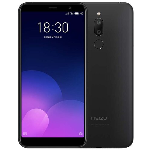 Смартфон Meizu M6T 216 ГБ Dual nano SIM черный 607200₽