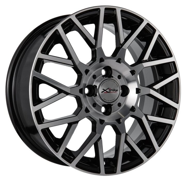 Диск колесный X-trike X-125 6.5x16/4x100 D67.1 ET36 BK/FP