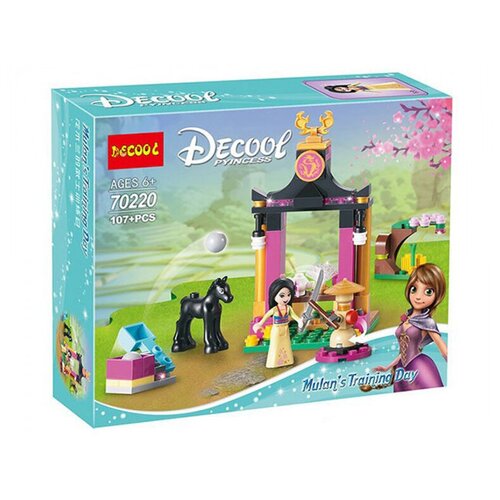 Jisi bricks (Decool) Princess 70220 Тренировка Мулан, 107 дет.