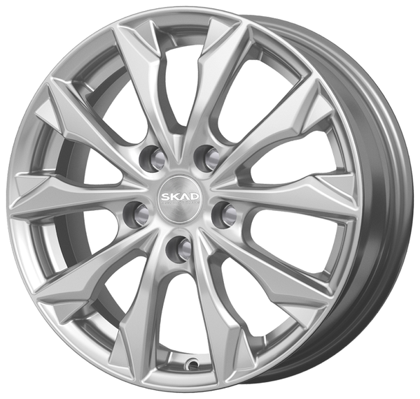 MSW Диски Скад Нагоя 6,0x16 4x100 D54.1 ET52 цвет селена (серебристый ...