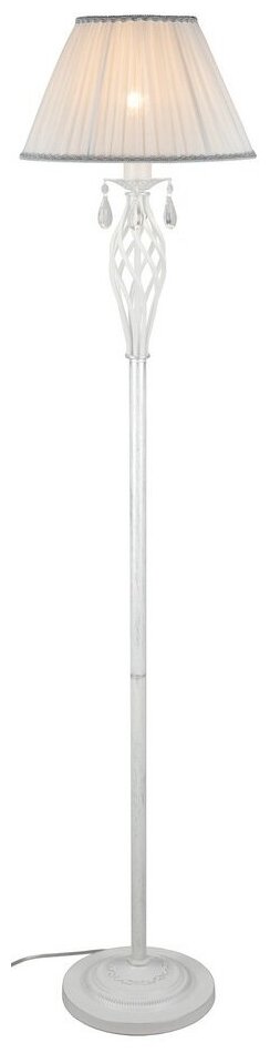 Торшер Omnilux Cremona OML-60815-01, E27, 60 Вт, высота: 165 см, серебристый
