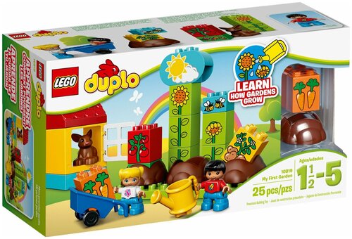 Конструктор LEGO DUPLO 10819 Мой первый сад, 25 дет.