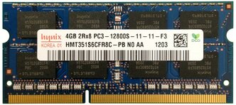 Оперативная память Hynix 4 ГБ DDR3 1600 МГц SODIMM CL11 HMT351S6CFR8C-PB