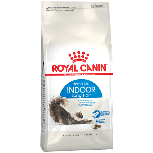 Сухой корм для длинношерстных кошек, живущих в помещении Royal Canin Indoor Long Hair 2 шт. х 2 кг