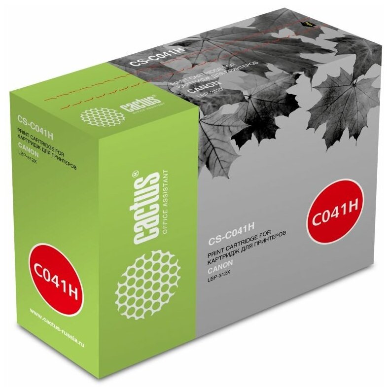 Cartridge toner Cactus CS-C041H black (20000p.) for Canon LBP 312x