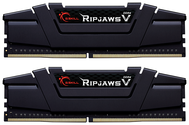 Оперативная память G.SKILL Ripjaws V 16 ГБ (8 ГБ x 2 шт.) DDR4 3600 МГц DIMM CL16 F4-3600C16D-16GVKC