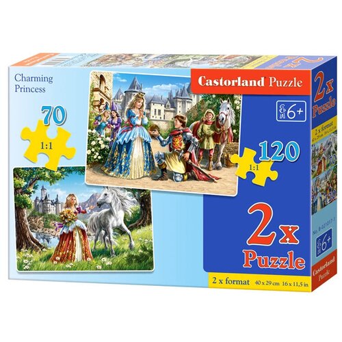 Набор пазлов Castorland Charming Princess (В-021017)