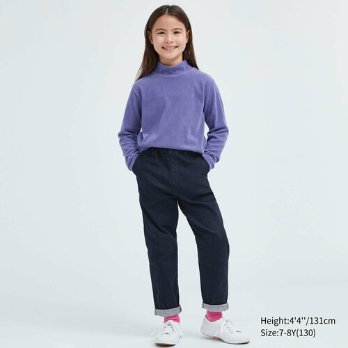 Джинсы Uniqlo, размер 3-4Y(110), голубой