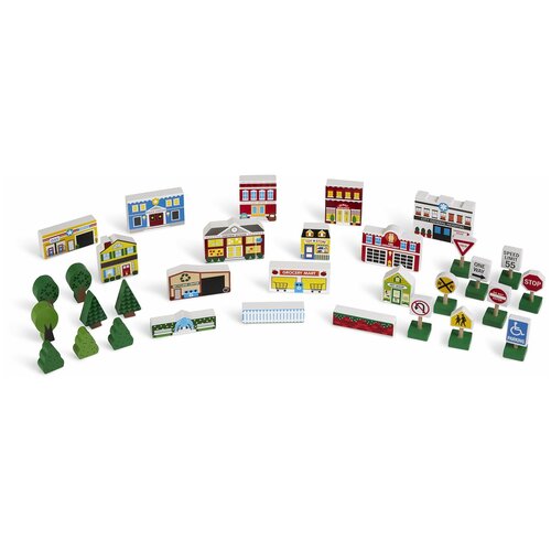 фото Игровой набор melissa & doug wooden town 4796