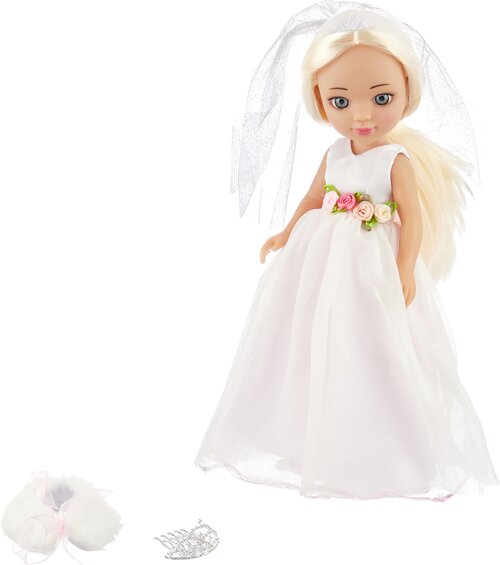 Кукла Модные истории Невеста, 31 см, 451389 розовый