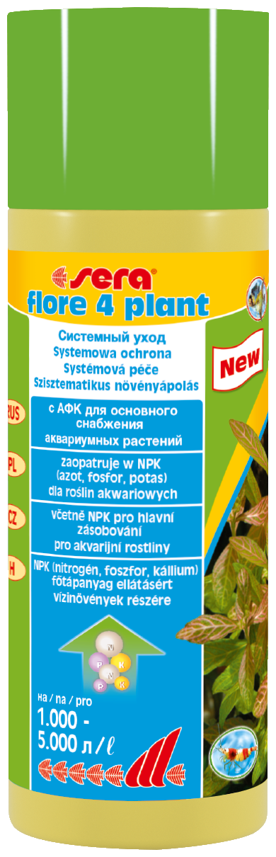    Sera FLORE 4 PLANT 250