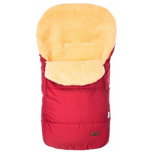 фото Конверт-мешок nuovita vichingo pesco меховой 90 см красный
