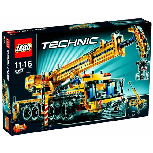 конструктор lego technic 42108 мобильный кран 1292 дет Конструктор LEGO Technic 8053 Передвижной кран, 1289 дет.