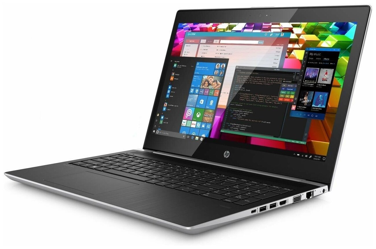Ноутбук HP ProBook 450 G5, Core i5-7200U, Память 16 ГБ, Диск 240 Гб SSD, Видео Intel HD , Экран 15,6" (1920*1080) IPS
