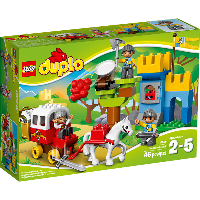 Конструктор LEGO DUPLO 10569 Спасение сокровищ, 46 дет.