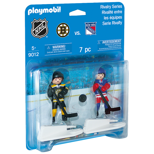 фото Набор с элементами конструктора playmobil nhl 9012 boston bruins vs new york rangers