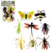 Набор насекомых Лес, 8 фигурок, длина 12 см 5275719 .