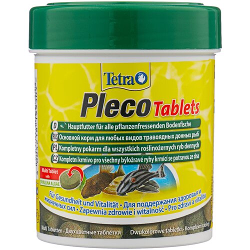 Сухой корм для рыб, ракообразных Tetra Pleco Tablets, 275 мл, 85 г275 шт. в уп.