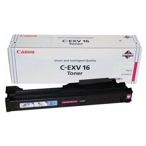 Картридж Canon C-EXV16 M (1067B002), 36000 стр, пурпурный тонер туба canon c exv16 gpr 20 cyan [1068b002] к копирам irc 5185i clc4040 4141 clc5151 голубой 36 000стр