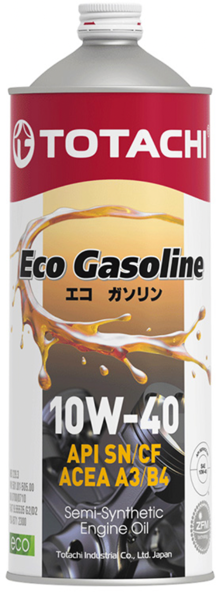 Eco Gasoline Semi-Synthetic 10W-40 полусинтетика 10W-40 1 л.