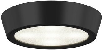 Настенно-потолочный светильник Lightstar Urbano mini 214772, 8 Вт, 12.5 х 12.5 см, цвет арматуры: черный, цвет плафона: бесцветный
