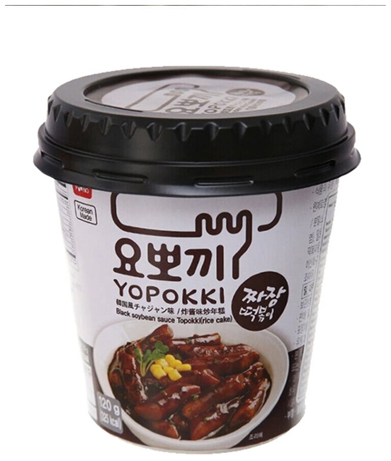 Рисовые палочки Topokki с соусом чаджан, 120 г