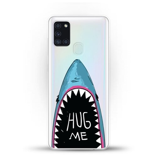 фото Силиконовый чехол акула на samsung galaxy a21s andy & paul