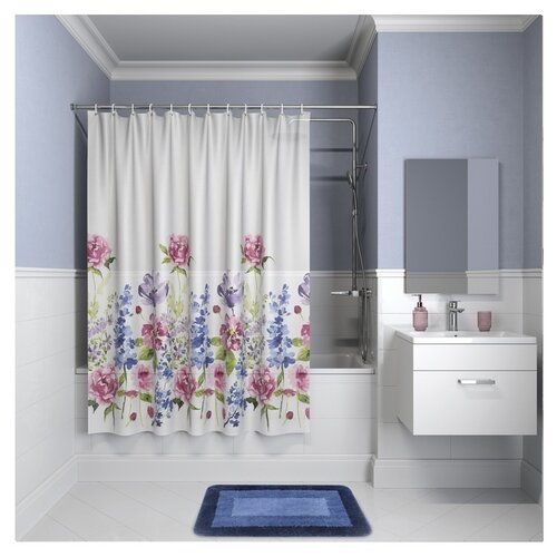 фото Штора для ванной комнаты iddis peva p06pv11i11 180х180 см