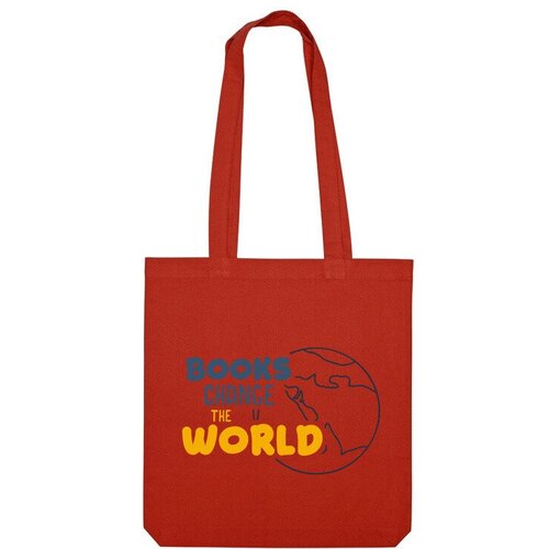 Сумка шоппер Us Basic, красный printio сумка putin change the world путин изменит мир