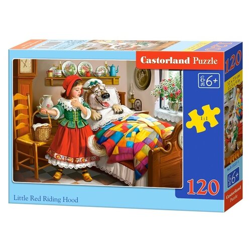 Пазл Castorland Little Red Riding Hood (В-13227), 120 дет., 18х13х3.5 см