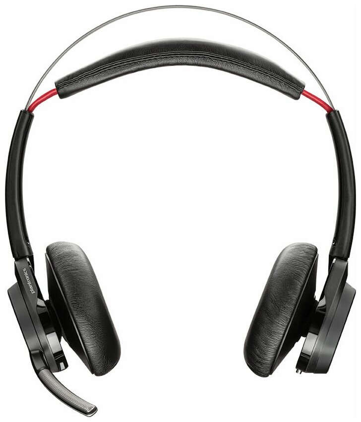 Bluetooth-стереогарнитура топ-уровня Plantronics Voyager Focus UC Lync PL-B825M_N/ST, для UC, Bluetooth, стерео, Lync, Skype for Business, без док-станции (202652-104)