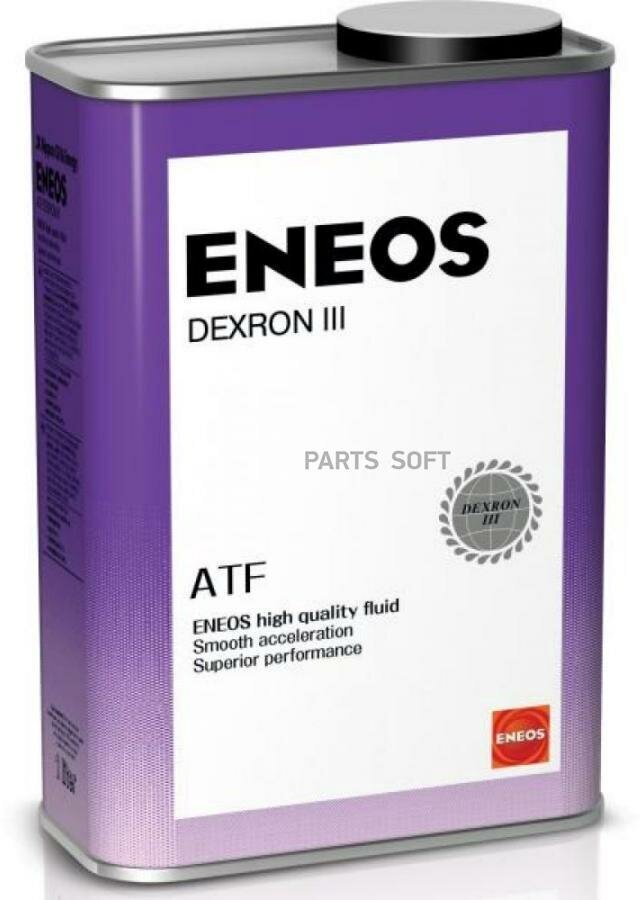 Eneos atf dexron-iii (1l)_жидкость гидравл! синт\dexron iii, g 34088 allison c-4, sp iii