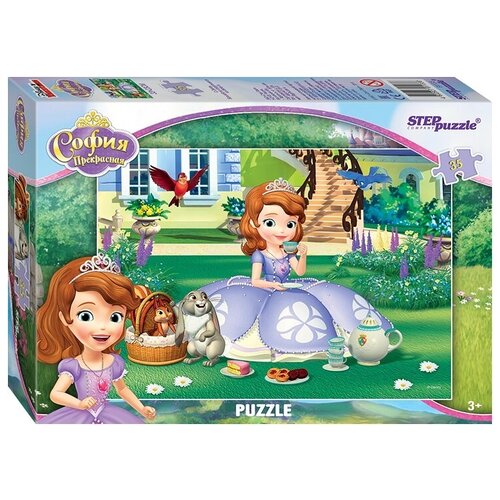 Пазл Step puzzle 35 деталей: Принцесса София (Disney)