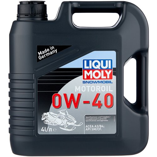 Моторное масло LIQUI MOLY для снегоходов Snowmobil Motoroil 0W-40 1 л